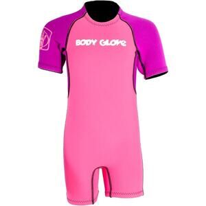 Body Glove Shorty Wetsuit Girls C3 Pink Purple Surfing Swim Beach Coastal Beachy